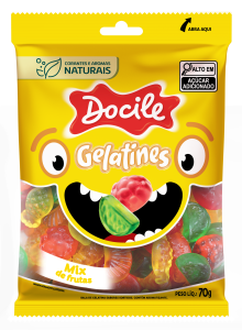 GELATINES MIX DE FRUTAS NATURAIS 12pctX70g