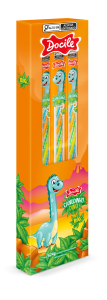 REGALIZ CANUDINHO TWIST COLORIDO DINO BIG 6dpX24unX26g
