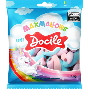 MAXMALLOWS RECHEADO TWIST COLOR BAUNILHA C/MORANGO UNI 20pctX135g