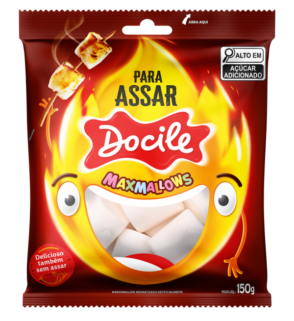 MAXMALLOWS TUBO BRANCO PARA ASSAR 20pctX150g