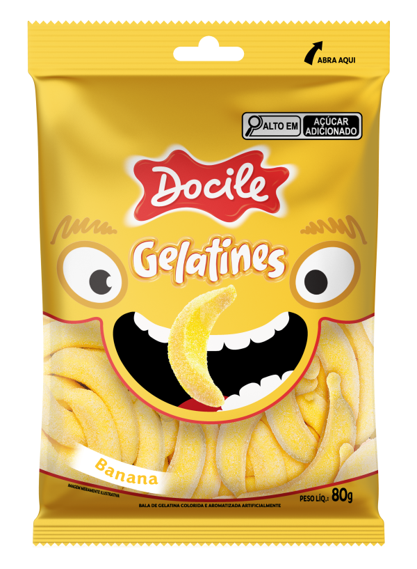 GELATINES BANANA 12pctX80g