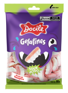 GELATINES DENTES DE VAMPIRO CITRICOS 12pctX80g