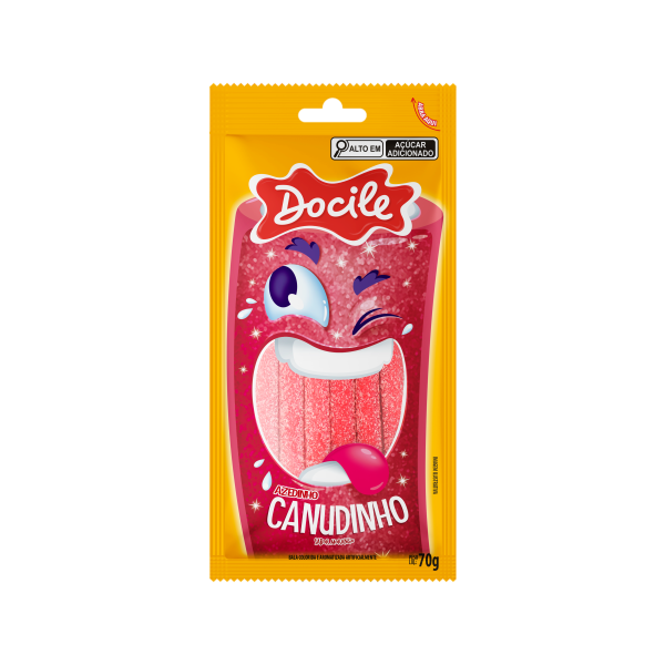 REGALIZ CANUDINHO MORANGO CITRICO