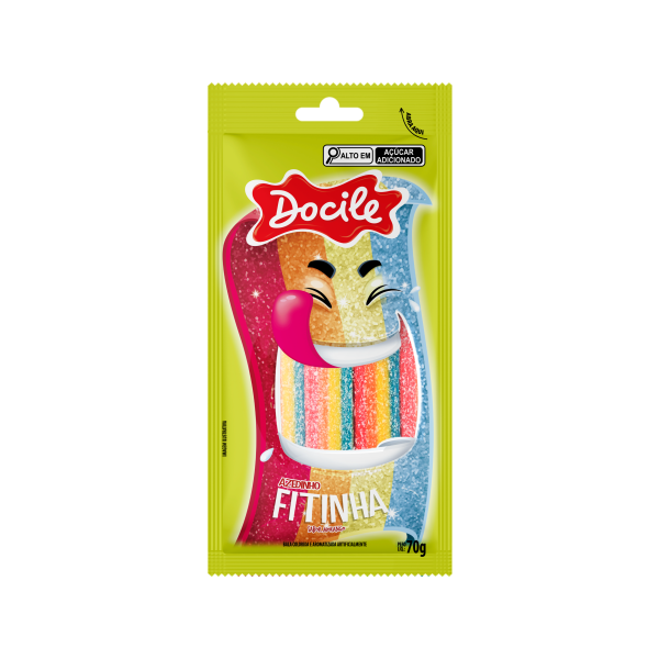 REGALIZ FITINHA COLORIDA MORANGO CITRICO