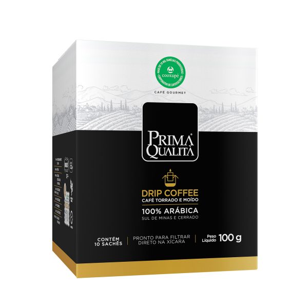 Drip Coffee Prima Qualità - 10g Com 10Un