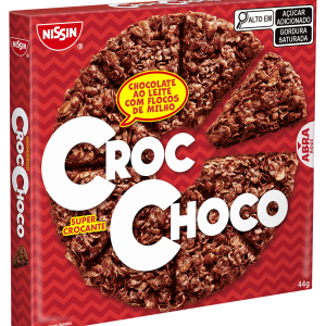 Nissin Croc Choco Chocolate ao Leite Com Flocos de Milho