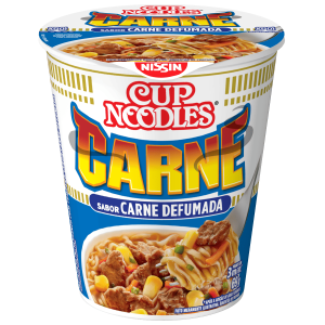 NISSIN CUP NOODLES CARNE DEFUMADA 65GR M