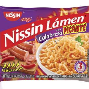 NISSIN LAMEN CALABRESA PICANTE 80 GR.