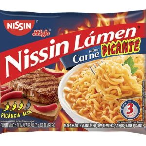 NISSIN LAMEN CARNE PICANTE 80 GR.