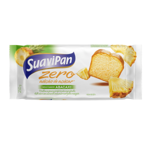 Bolo Zero Adição De Açúcares Abacaxi 250G