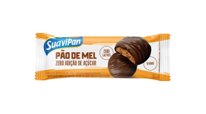 Biscoito Tipo Pão De Mel Com Cobertura Sabor Chocolate 30G